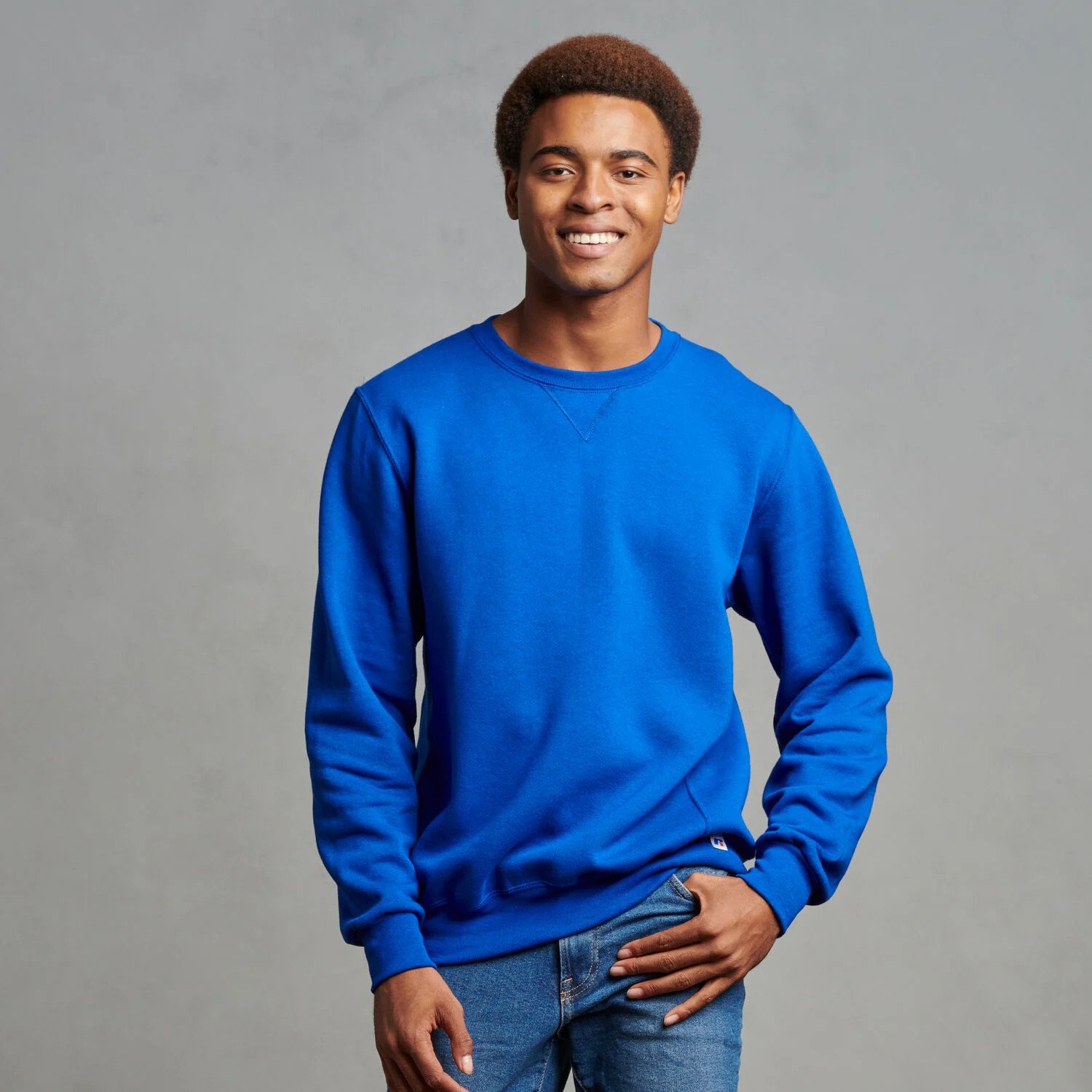 Russell Athletic Men's Dri-Power Fleece Crew Sweatshirt 698hbm1 - 第 19/44 張圖片
