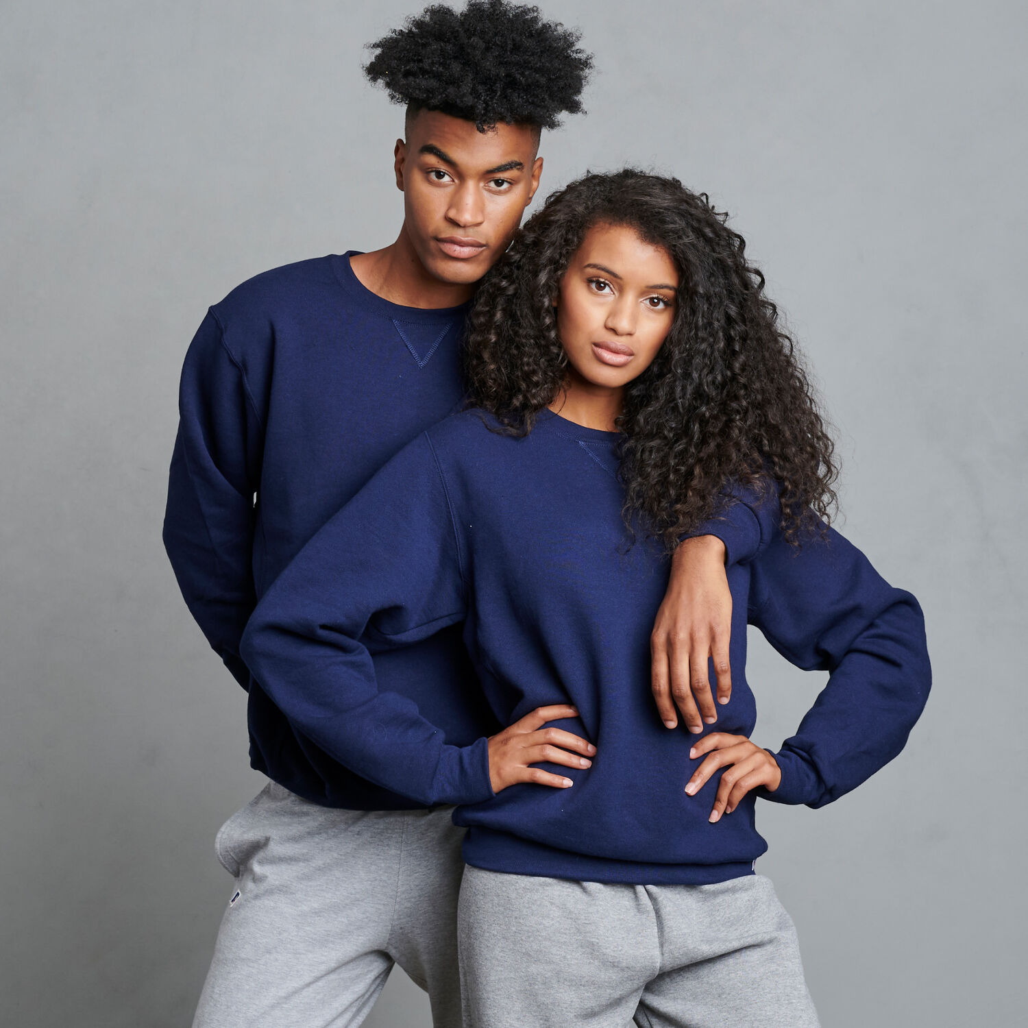 Russell Athletic Men's Dri-Power Fleece Crew Sweatshirt 698hbm1 - 第 44/44 張圖片