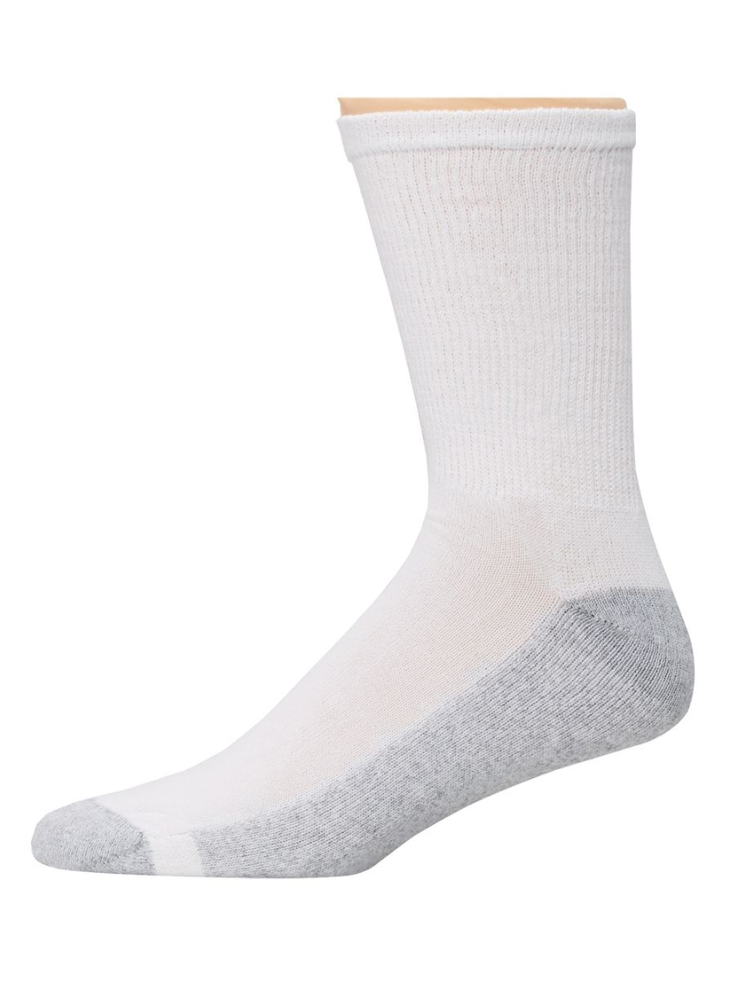 Hanes Big & Tall FreshIQ Cushion Crew-Socken für Herren 6er-Pack HM144-6 - Bild 2 von 2