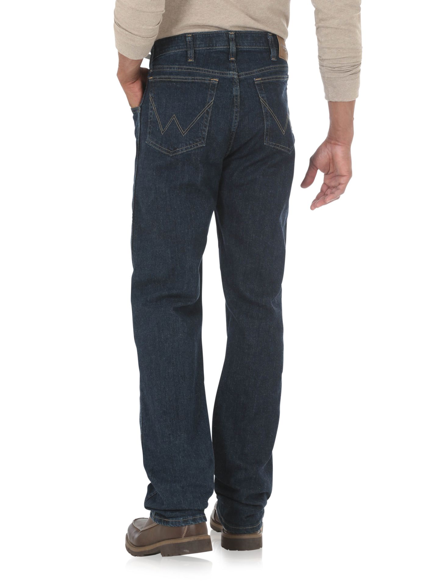 Wrangler Rugged Wear Performance Series Regular Fit Jeans 39952di - Picture 3 of 3