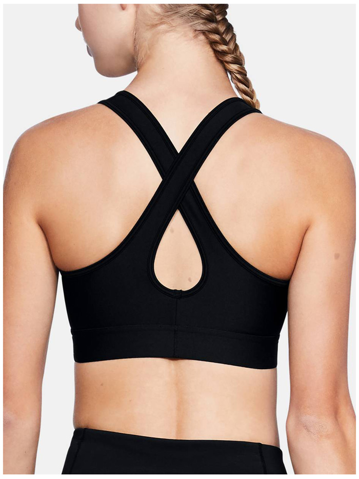 Under Armour Women's Armour Mid Crossback Sports Bra 1307200 - Bild 2 von 5