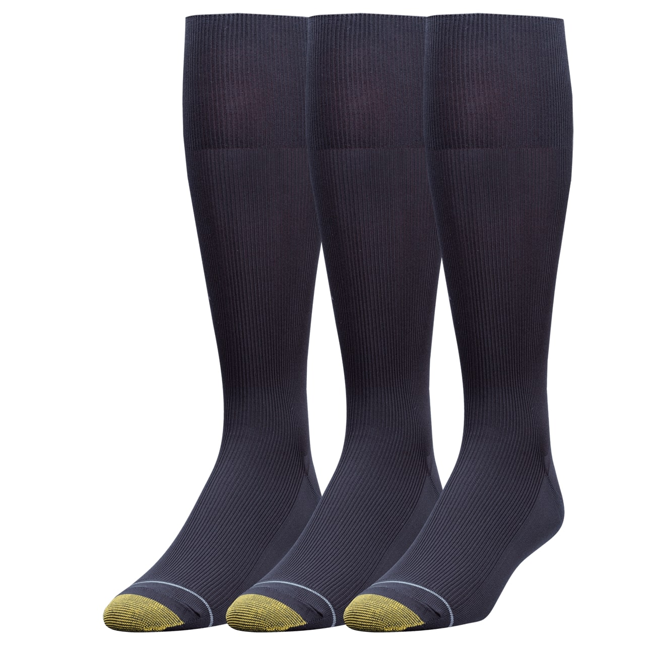 Gold Toe Herren Metropolitan über der Wade 3er Pack Socken 101h - Bild 1 von 3