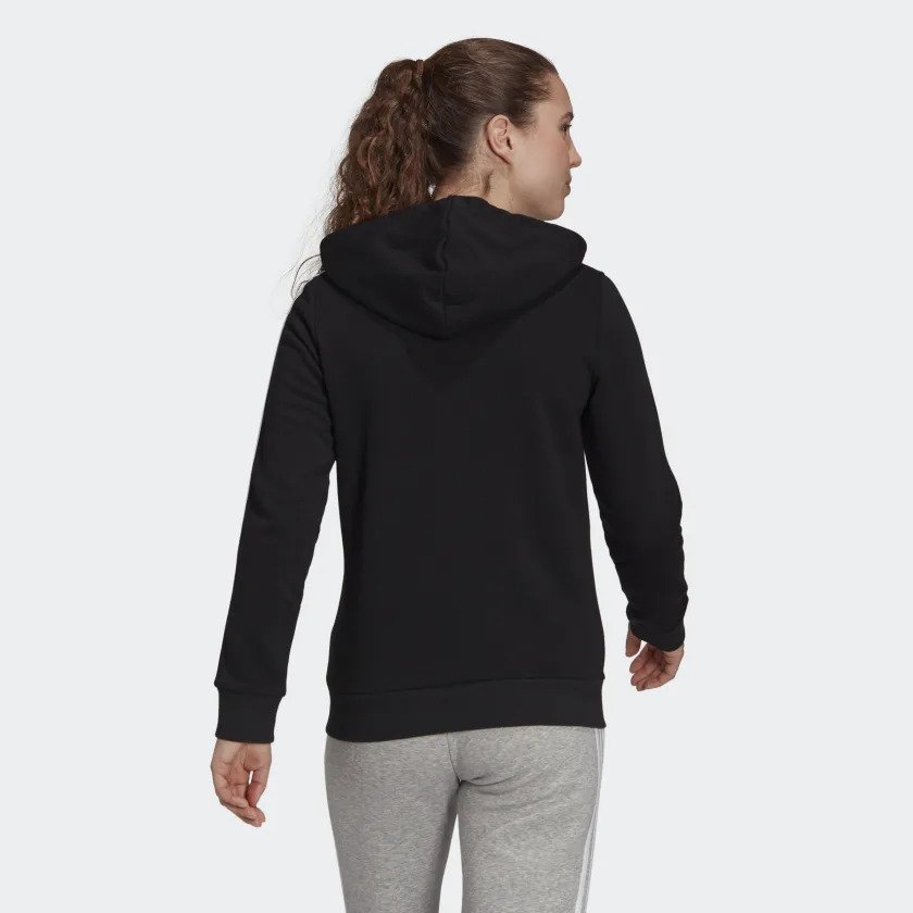 Adidas Women's Essentials Fleece 3-Stripes Full-Zip Hoodie Gm5567 | eBay