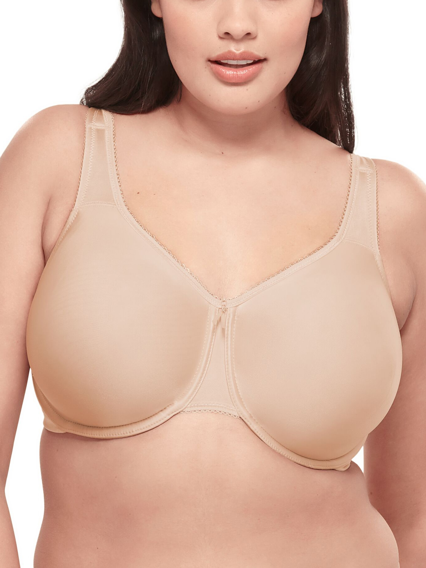 Wacoal 855192 Basic Beauty Full Figure Underwire Bra 34 G Naturally Nude  34g for sale online