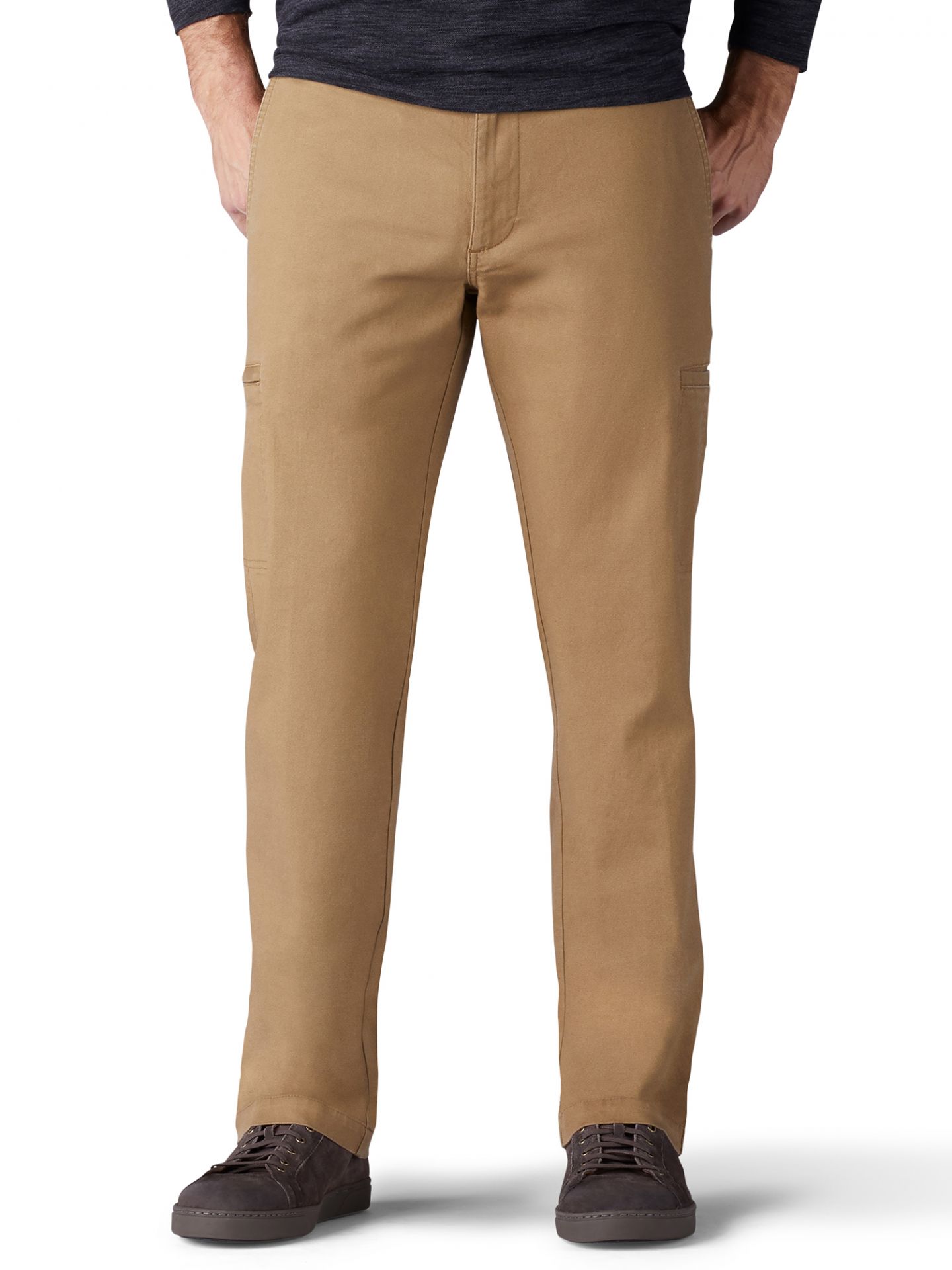 lee extreme comfort straight fit khakis