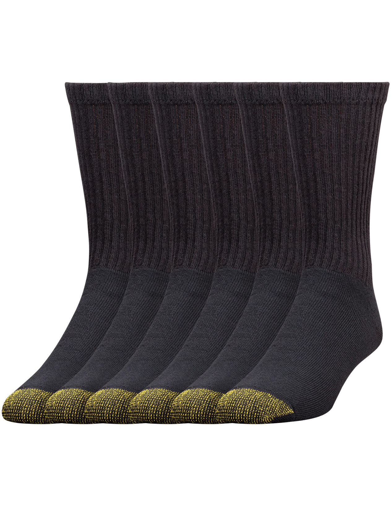 Gold Toe Herren Sport 656 Baumwolle Crew 6er-Pack Socken 656s - Bild 2 von 3