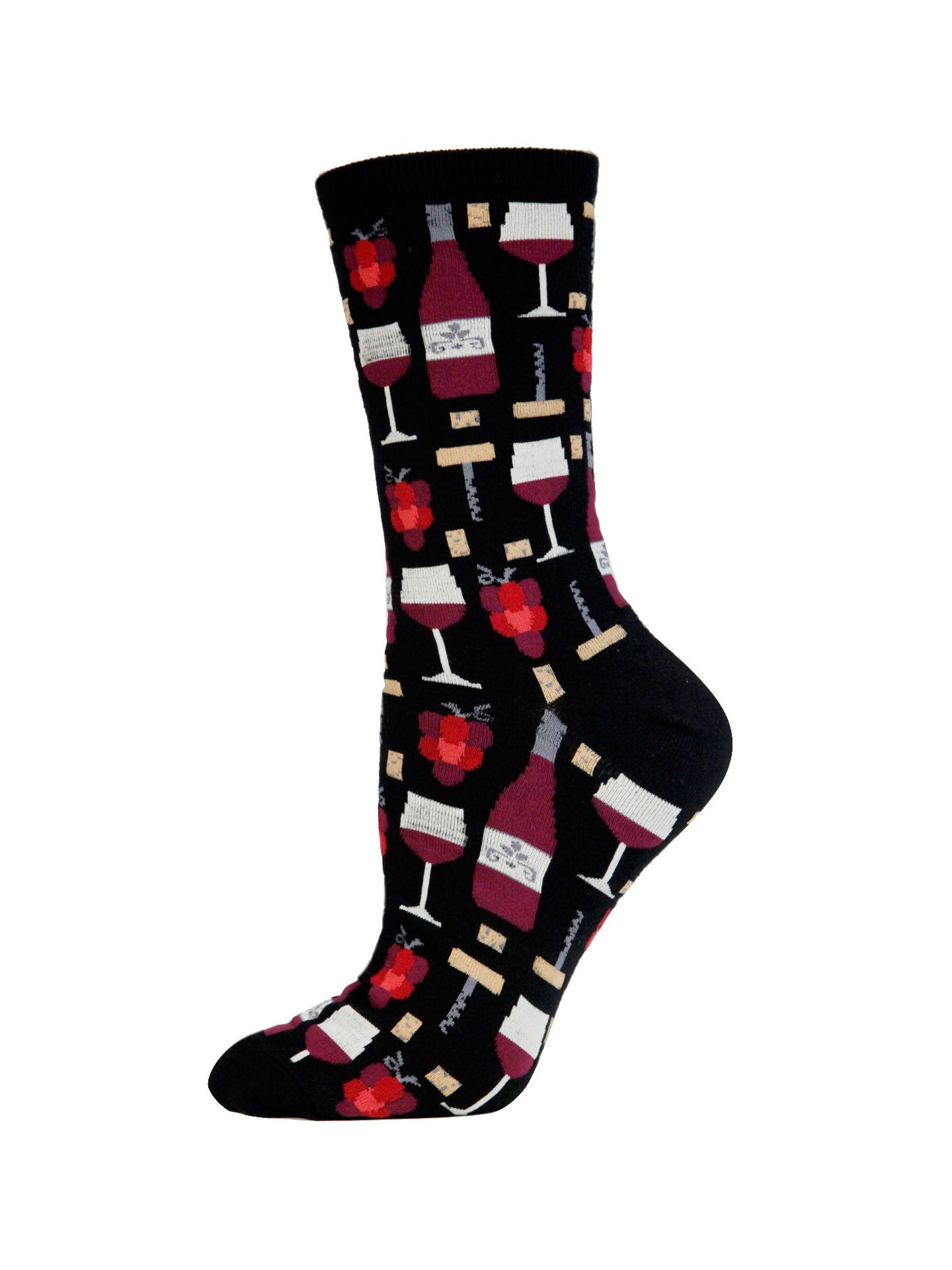 Hot Sox Women Wine HO000153 - Picture 1 of 2