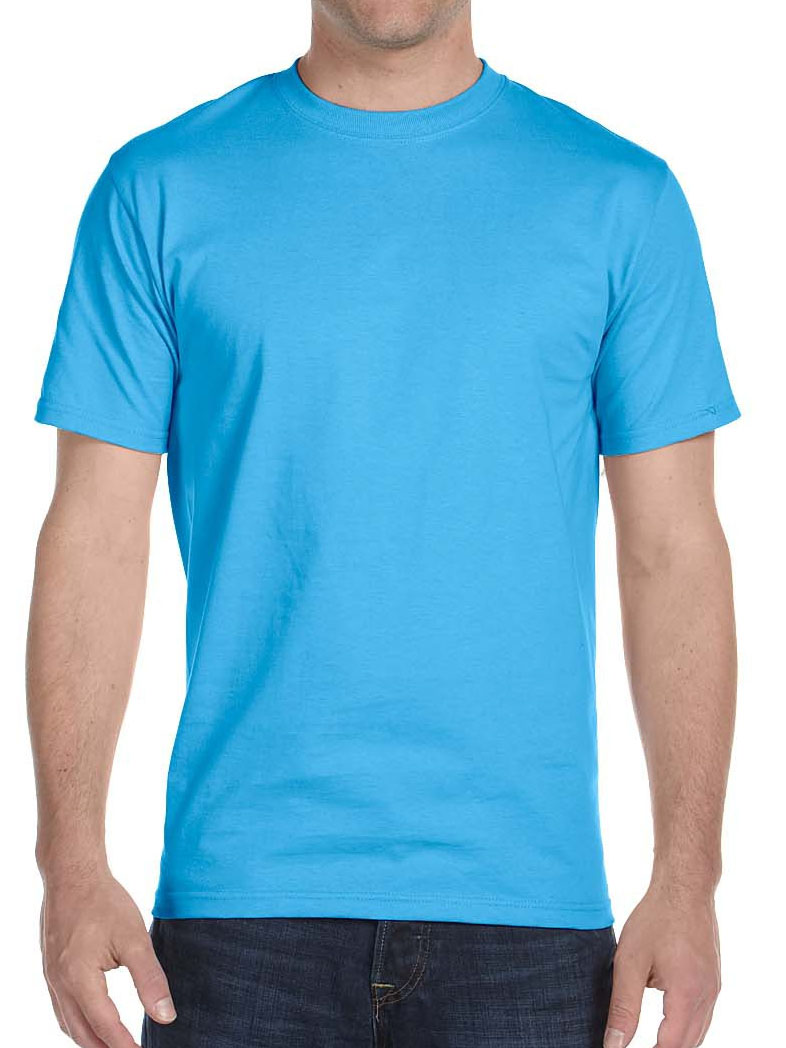 Hanes Men's Beefy-T Short Sleeve T-Shirts 5180 - Picture 5 of 13