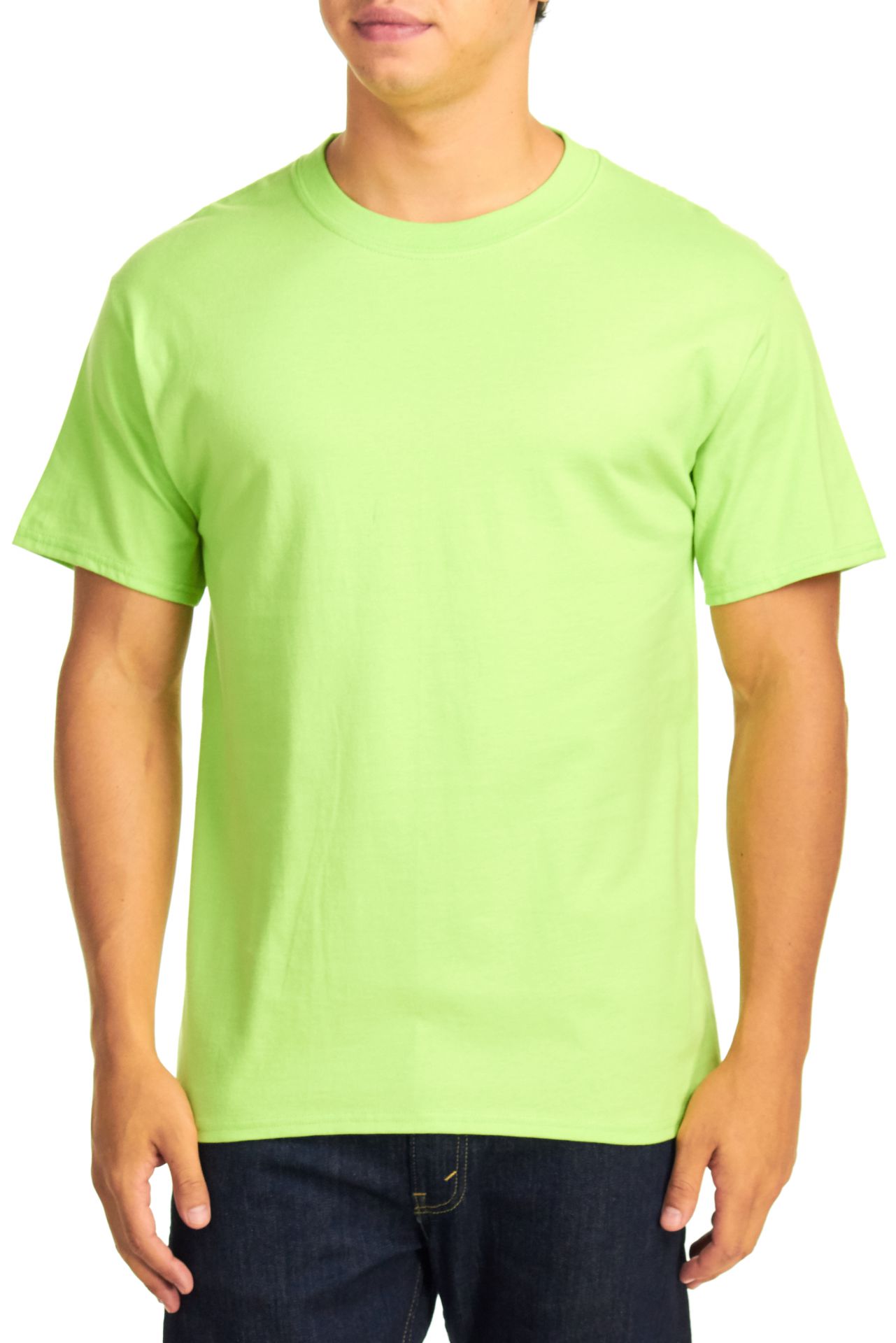 Hanes Men's Beefy-T Short Sleeve T-Shirts 5180 - Picture 13 of 13