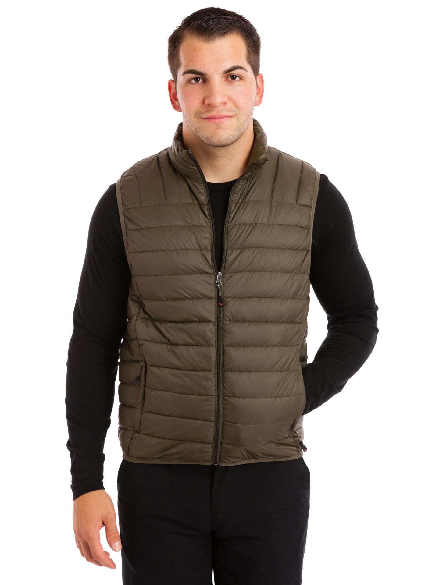 Hawke & Co Men's Brooklyner Ultra Lightweight Packable Down Vest hdn569 - Bild 4 von 22