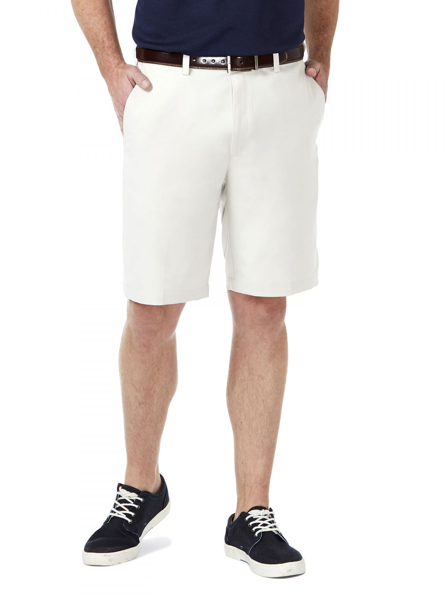 Haggar Cool 18 Pro Stretch Classic Flat Front Shorts hs00438 - Picture 7 of 9
