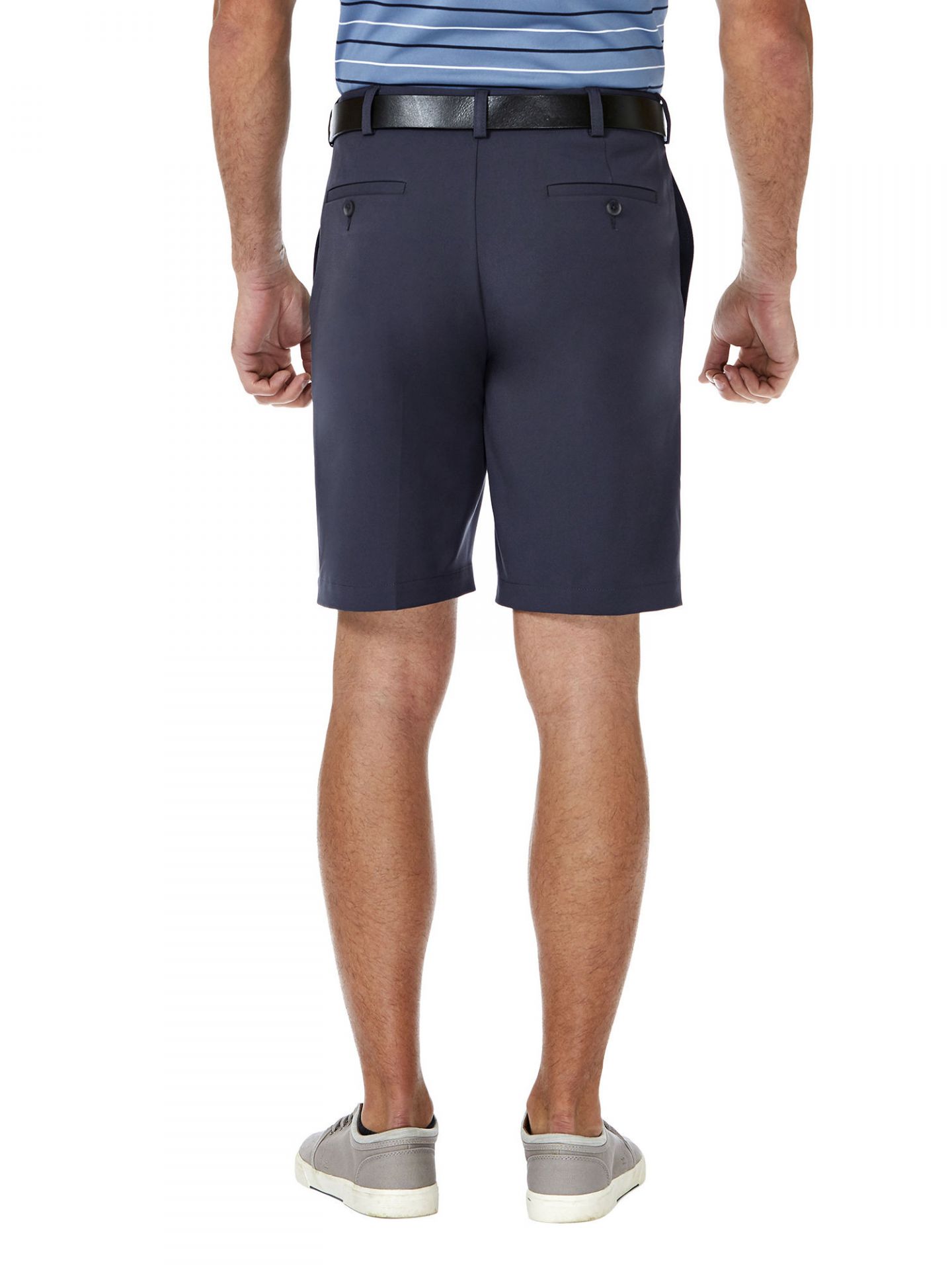 Haggar Cool 18 Pro Stretch Classic Flat Front Shorts hs00438 - Picture 2 of 9