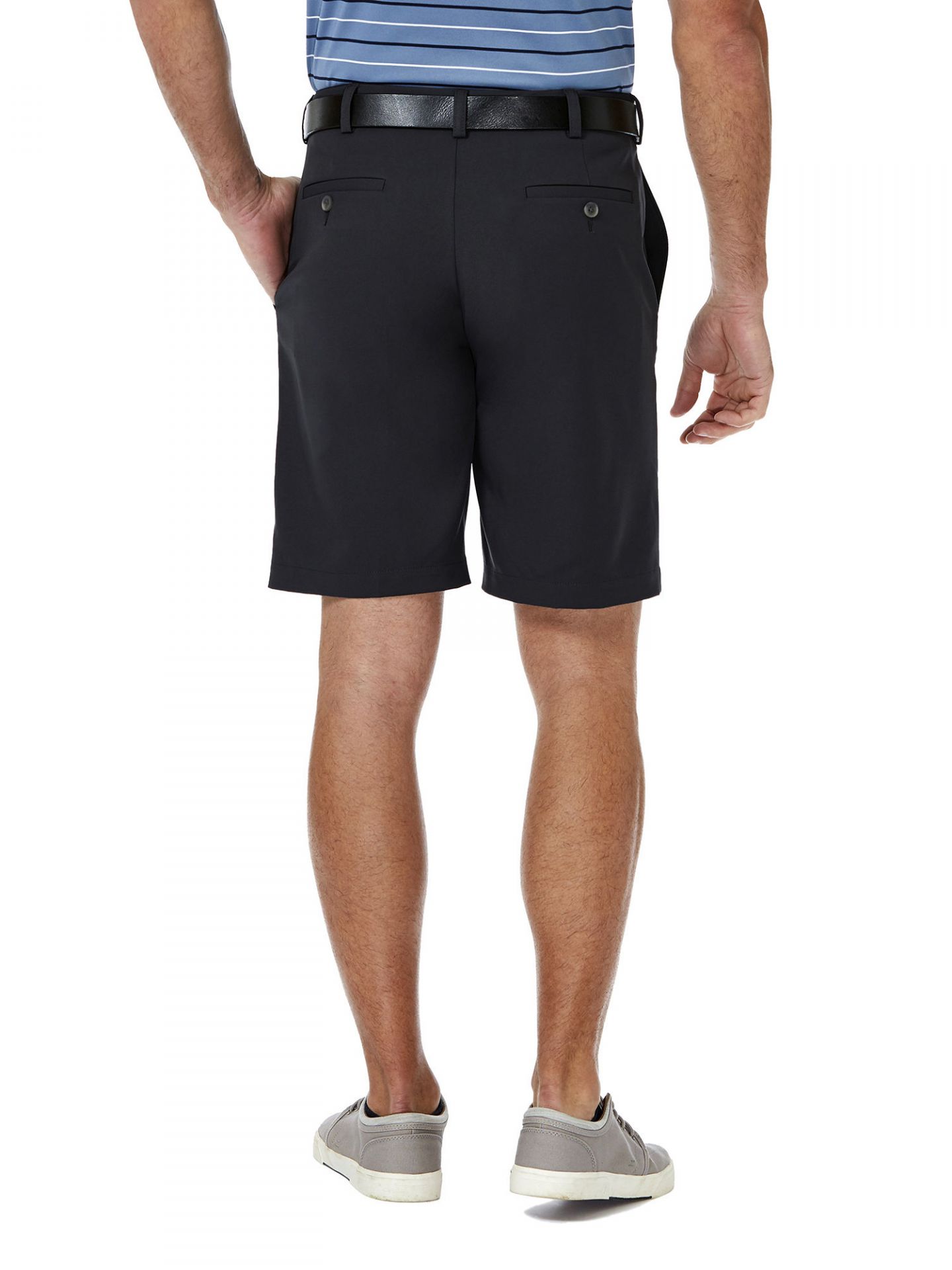 Haggar Cool 18 Pro Stretch Classic Flat Front Shorts hs00438 - Picture 6 of 9