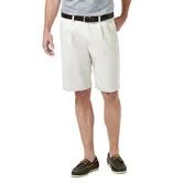 Haggar Cool 18 Pro Stretch klassische plissierte Vorderseite Shorts hs00439 - Bild 8 von 8