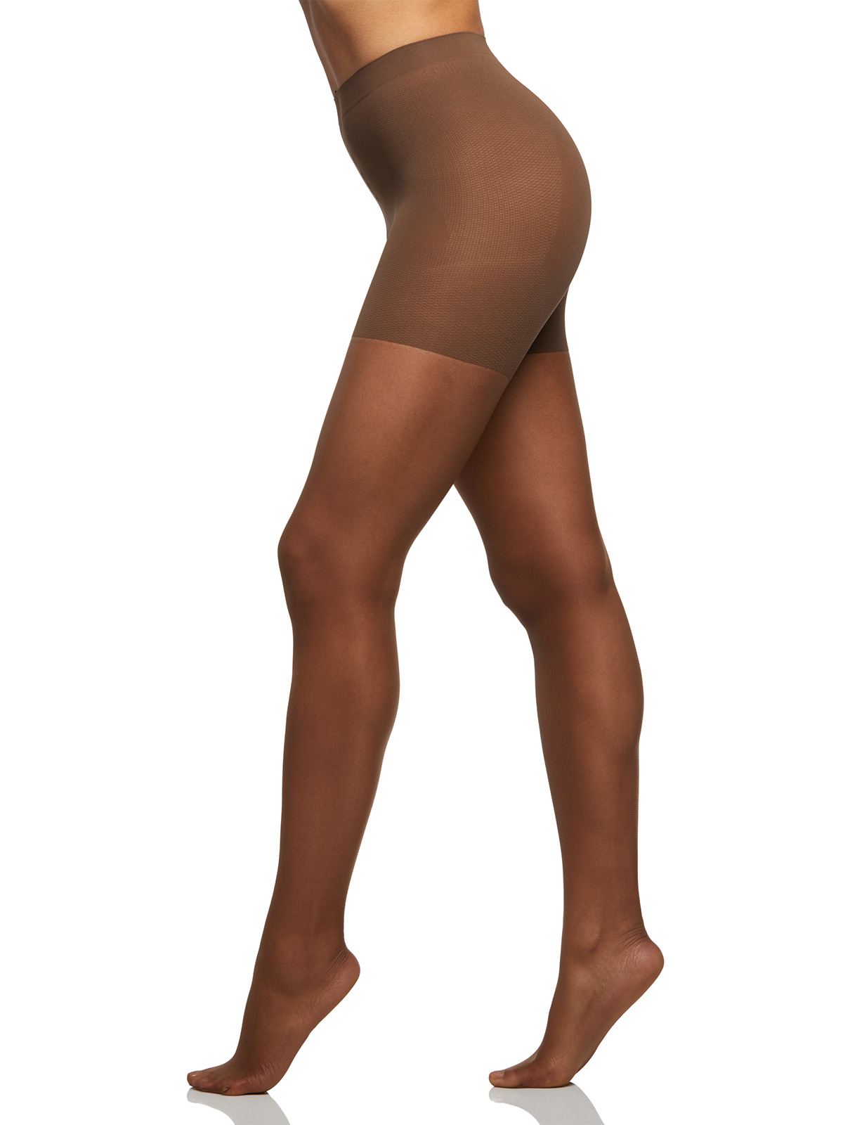 Berkshire The Easy On! Luxe Ultra Nude Control Top Pantyhose with Sheer Toe 4262 - Picture 4 of 7