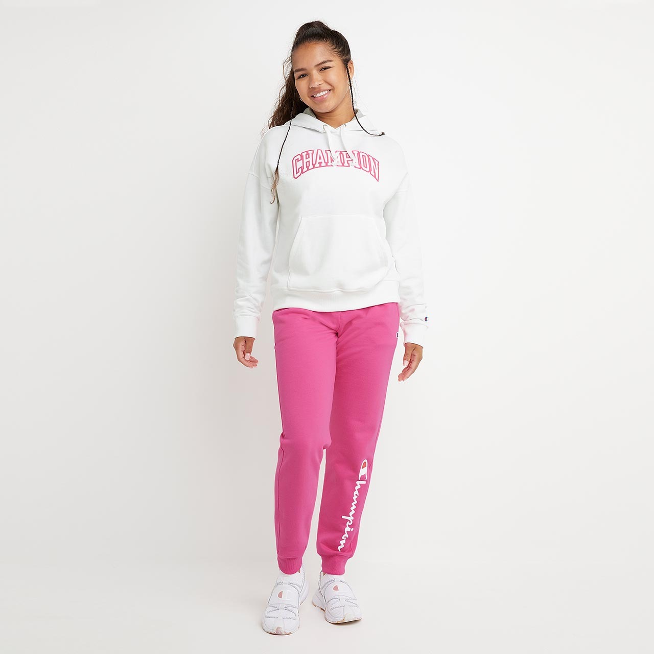 Champion Women’s Powerblend Hoodie GF536-586O2A - Picture 2 of 2