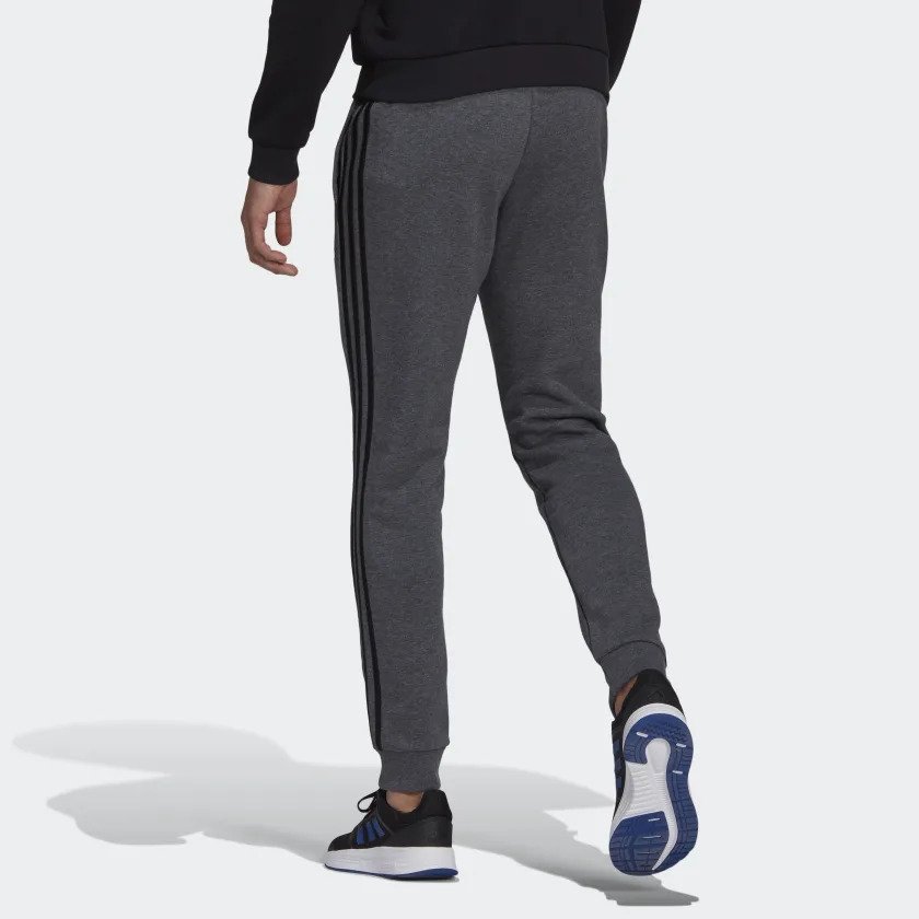 Adidas Men\'s Essentials Tapered Cuff 3 Stripe Pants Gk8826 | eBay