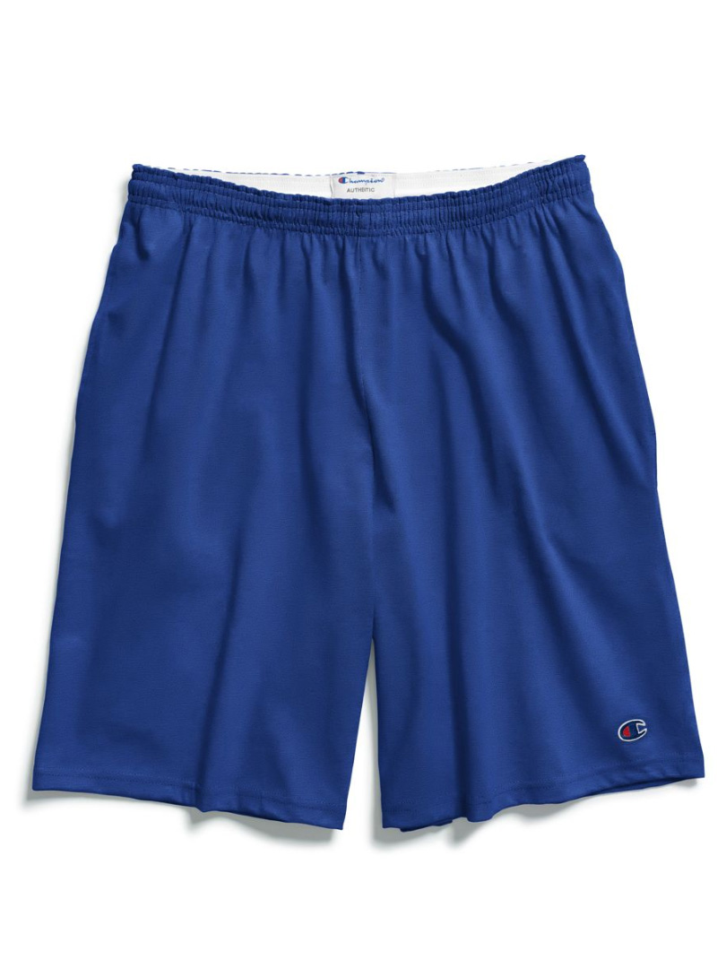 Champion Men's Authentic Cotton Jersey Shorts With Pockets 85653 - Picture 15 of 16