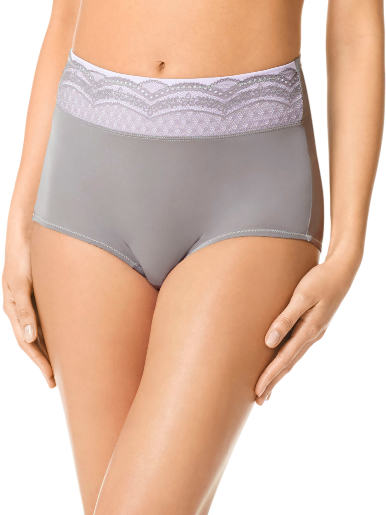 WARNERS NO PINCH PROBLEM MICRO-LACE TAILORED THONG- RX5101P