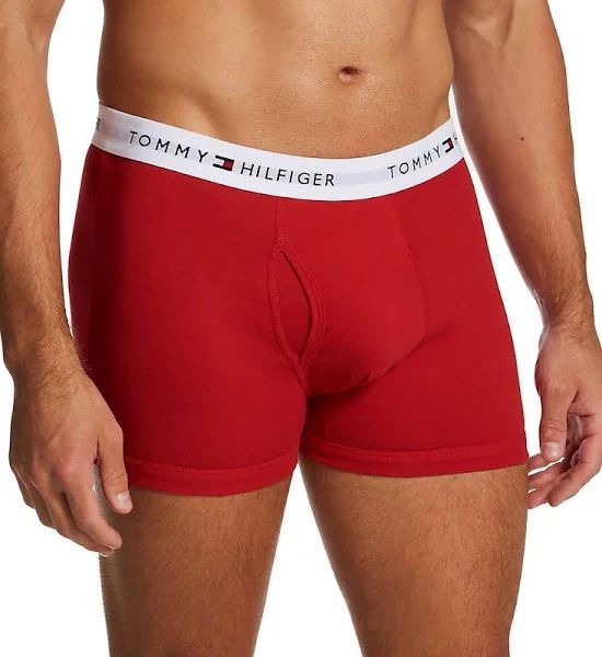 Tommy Hilfiger Herren Cotton Classic 3er Pack Trunks 09tq002 - Bild 3 von 3