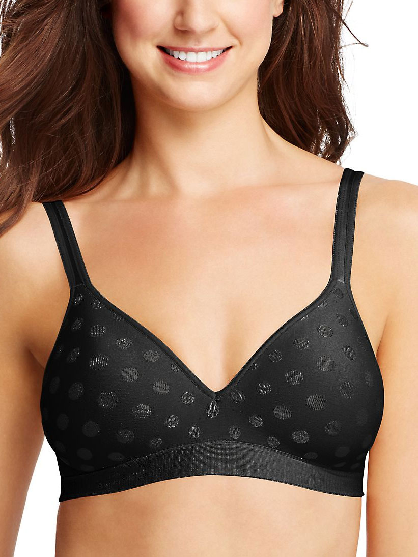 Hanes Perfect Coverage ComfortFlex Fit Wirefree Bra : : Clothing,  Shoes & Accessories