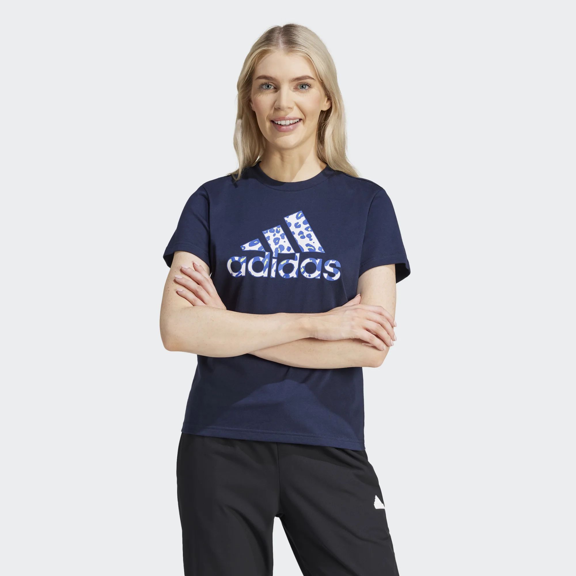 Adidas print t shirt fashion